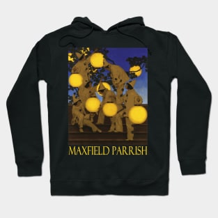 The Lantern Bearers by Maxfield Parrish Hoodie